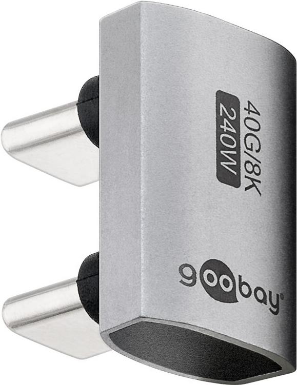 Goobay USB-C -Adapter 180° U-Form USB4 - -Stecker> (74446)