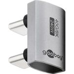 Goobay USB-C -Adapter 180° U-Form USB4 - -Stecker> (74446)