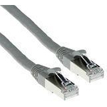 ACT Grey 5 meter LSZH SFTP CAT6A patch cable snagless with RJ45 connectors CAT6A S/FTP LSZH SNG GY 5.00M (FB7005)