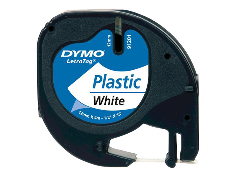 Dymo DYMO LetraTAG 12 mm x 4 m Weiß