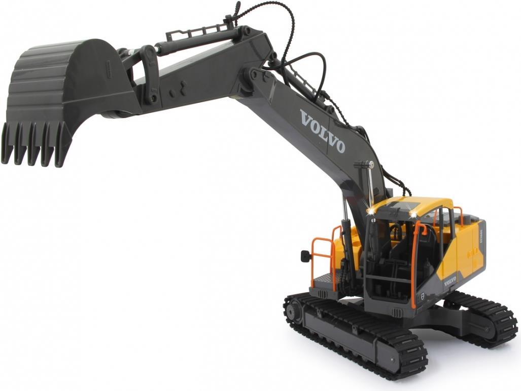 Jamara Volvo EC160E RC-Bagger 2,4 GHz Elektromotor Schwarz, Gelb