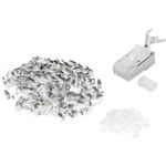 DIGITUS Modularstecker für Rundkabel, CAT 6A, geschirmt - 100 Stk. (AK-219604-100)