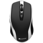 Canyon MW-19 Maus Beidhändig RF Wireless + USB Type-A Optisch 1600 DPI (CNS-CMSW19B)