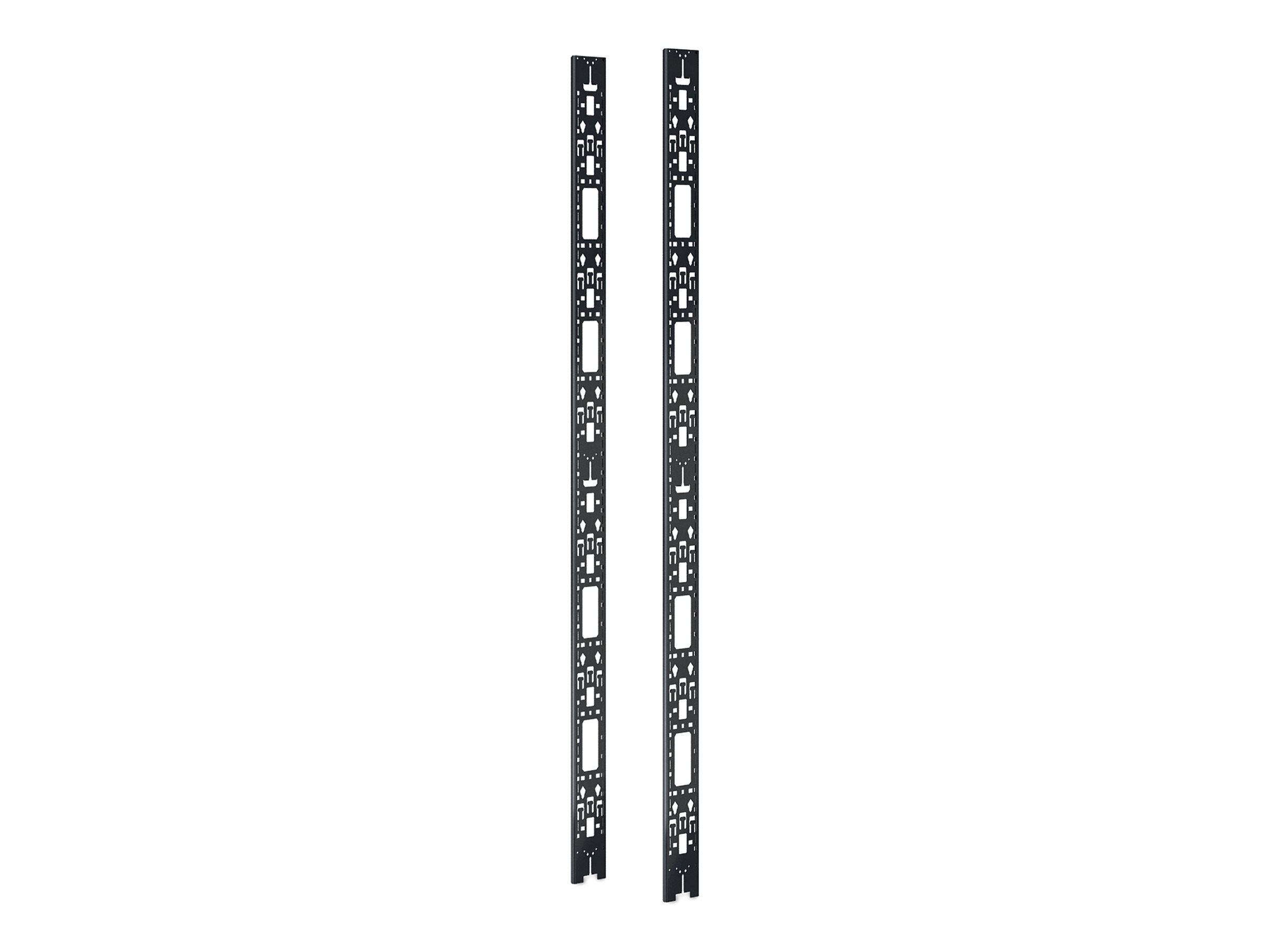 APC NetShelter AR7572 Vertikales Kabelmanagement-Kit Schwarz