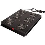 ROLINE 19 Zoll Lüftereinheit 6 Lüfter ON/OFF für Serverschr. Schw. (26.21.0310)