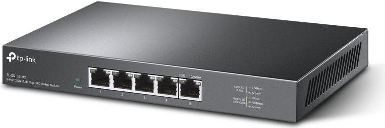 TP-Link TL-SG105-M2 5-Port 2.5G Unmanaged Switch Schwarz