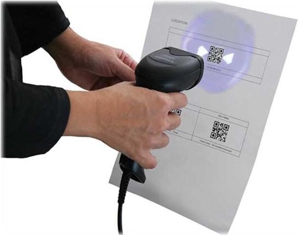 Datalogic QuickScan QD2590 2D-Imager Barcode-Scanner Schwarz
