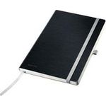 Esselte Leitz 44531094 Notizbuch blanko Satin Schwarz Anzahl der Blätter 80 DIN A5 (44531094)