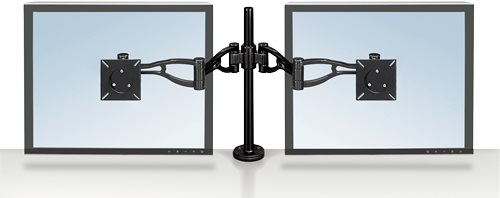 FELLOWES Professional Series Depth Adjustable Dual Monitor Arm