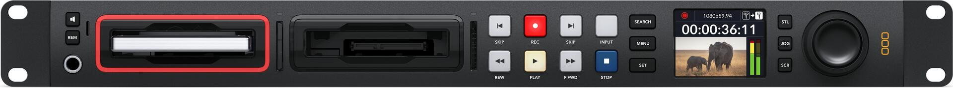 Blackmagic Design Hyperdeck Studio HD Pro Schwarz (BM-HYPERD/ST/DFHP)