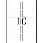 HERMA Special Selbstklebende, abziehbare Namensschildetiketten aus Kunstseide (4410)