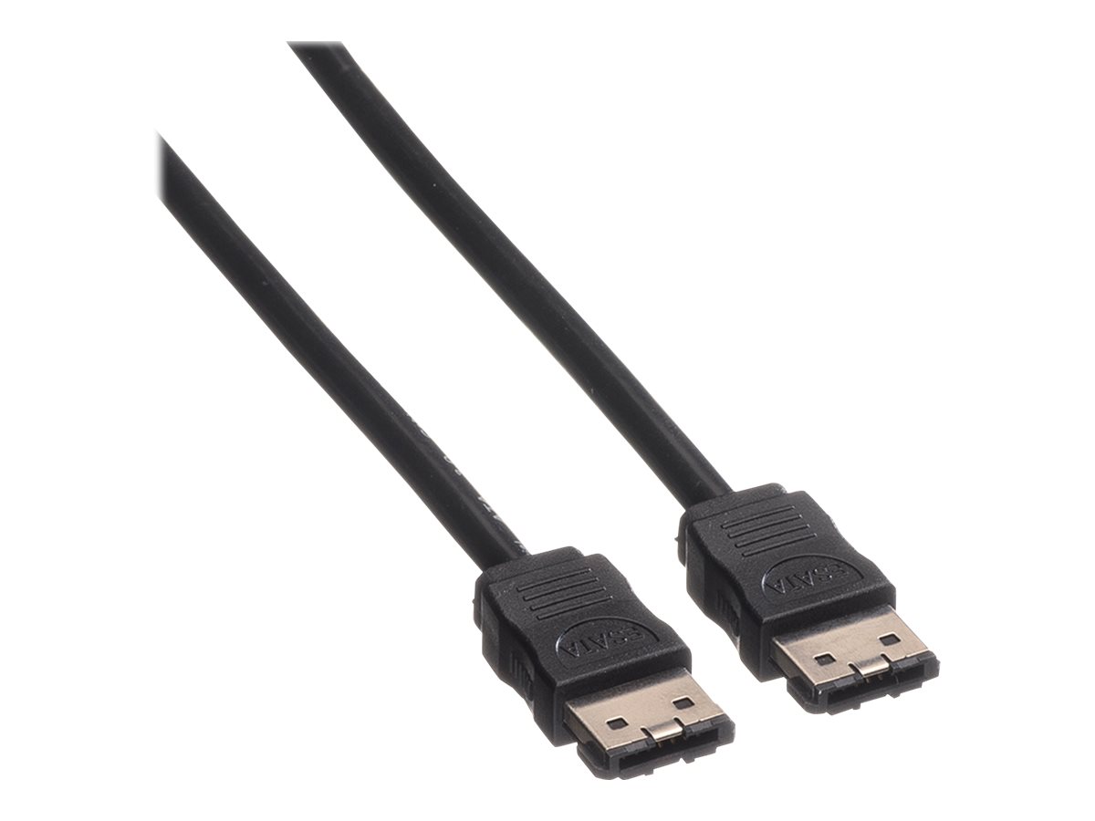 ROLINE eSATA-Kabel 6,0 Gbit/s 1 m Schwarz