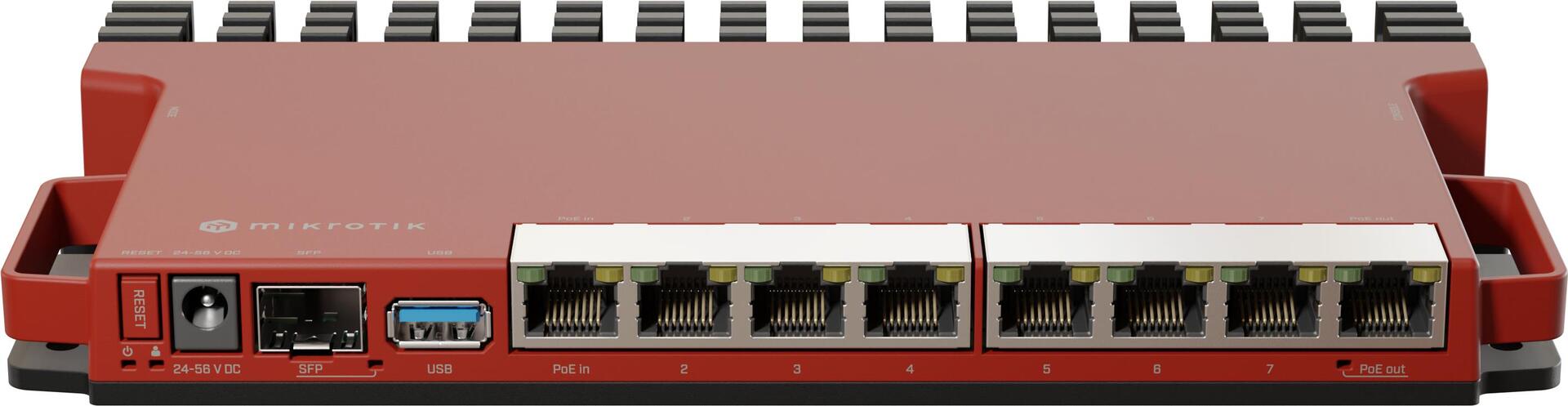 Mikrotik L009UiGS-RM Kabelrouter 2.5 Gigabit Ethernet - Gigabit Ethernet Rot (L009UIGS-RM)