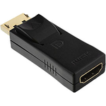 Kindermann 5809000082 Kabeladapter DisplayPort HDMI Schwarz (5809000082)