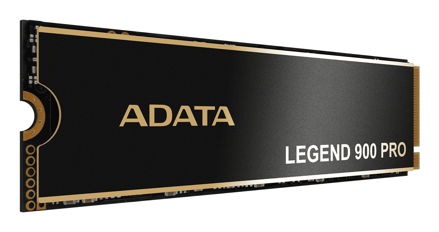 ADATA Legend 900 Pro 1 TB SSD PCIe 4.0 x4 NVMe M.2 2280 Schwarz/Gold