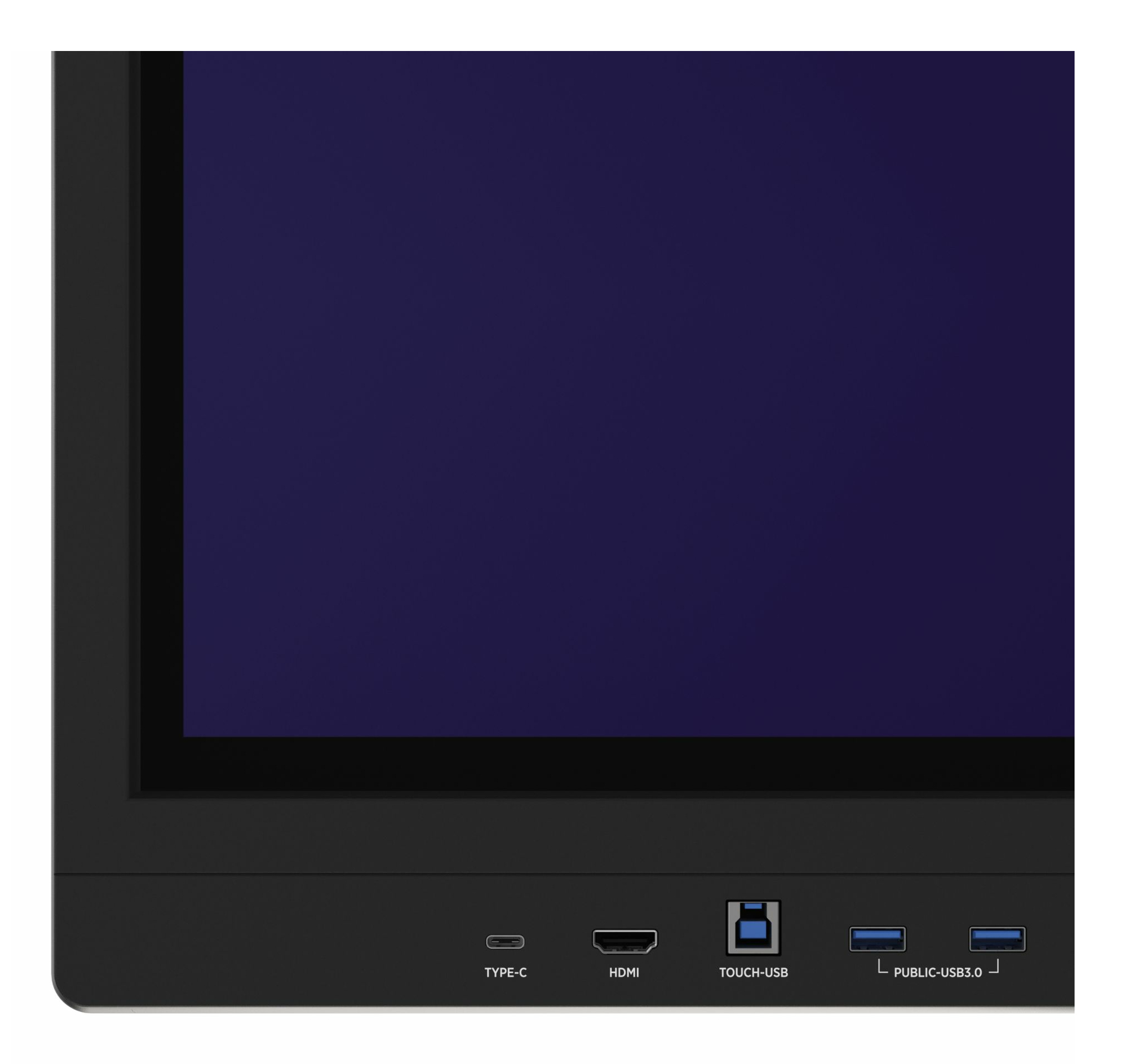 Kindermann TD-1165² Interaktiver Flachbildschirm 65" 4K UHD Schwarz