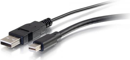 C2G 20,30cm (8") Mini DisplayPort Male to VGA + Audio Female Active Adapter Converter (84683)