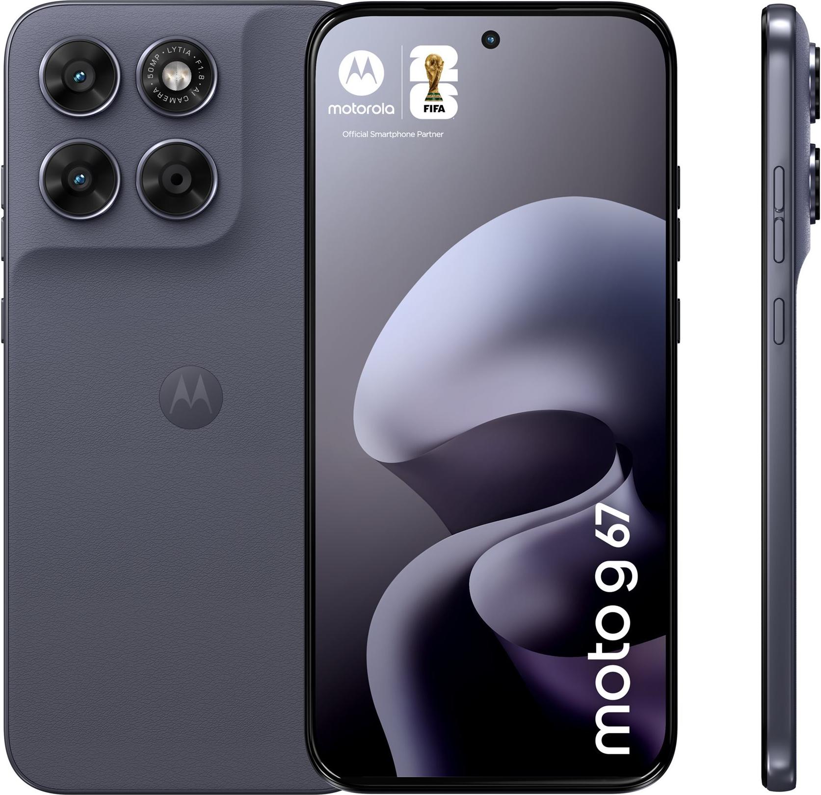 Motorola Moto G67 5G Smartphone 6,8" AMOLED 128 GB 4 GB RAM Pantone Arctic Seal