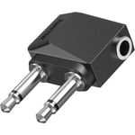 Hama Audio-Adapter, 2x 3,5-mm-Klinken-St. Mono - 3,5-mm-Klinken-Kuppl. Stereo (00205192)