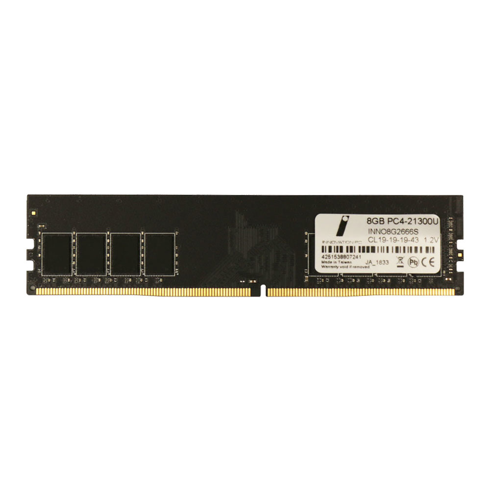 Innovation IT 8 GB RAM DDR4 2666 MHz DIMM 288-Pin Non-ECC CL19