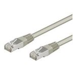 Wentronic Goobay CAT 5e Patchkabel, F/UTP, Grau, 0.5 m - CCA Kupfergemisch (50126)