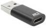 ACT USB-A-Stecker auf USB-C-Buchse-Adapter - Adapter (AC7376)