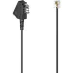 Hama 00201107 Telefonkabel 6 m Schwarz (00201107)