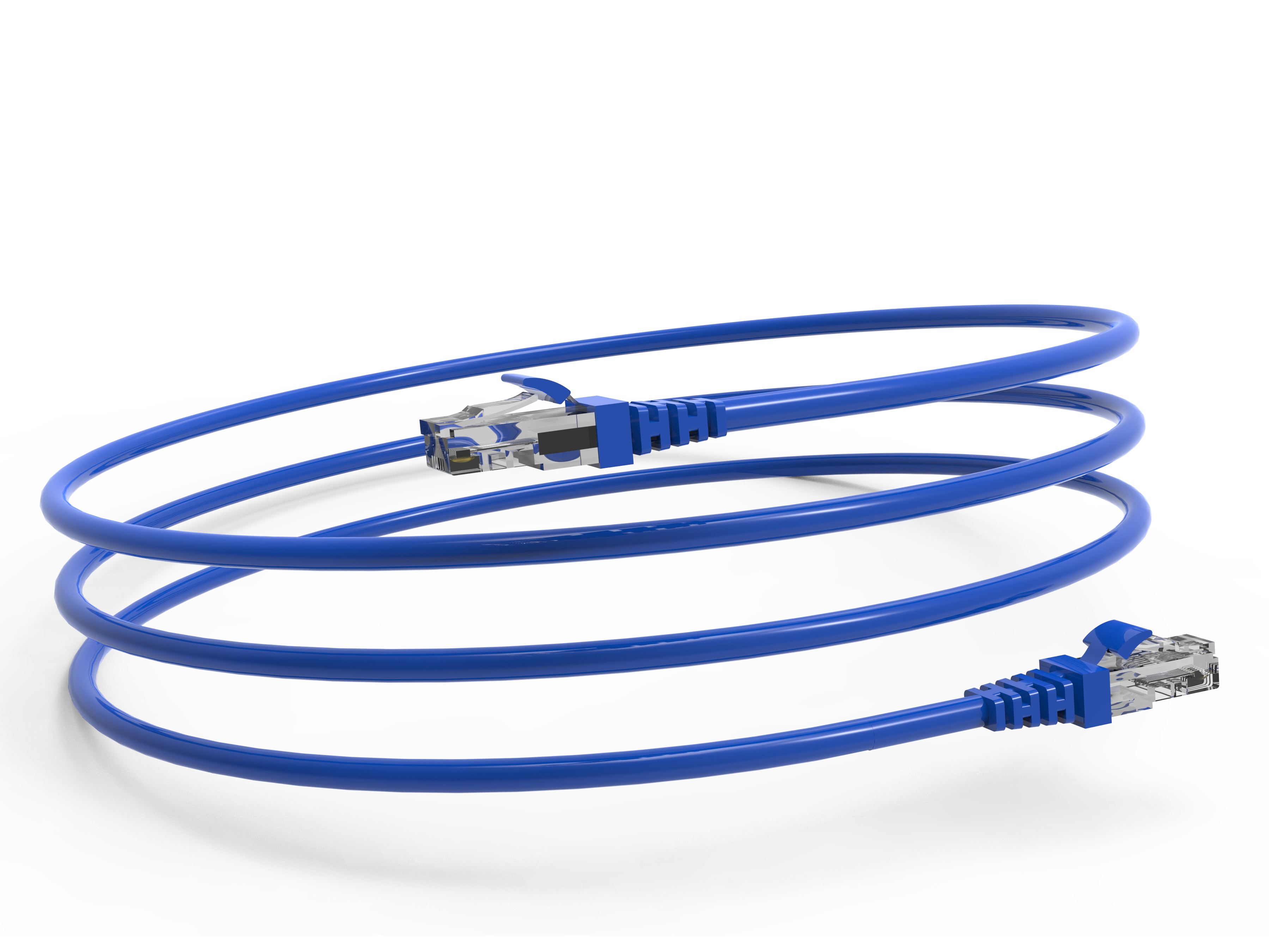 INCA ICAT6-03TM Cat6 Patchkabel RJ45 UTP 3 m Blau