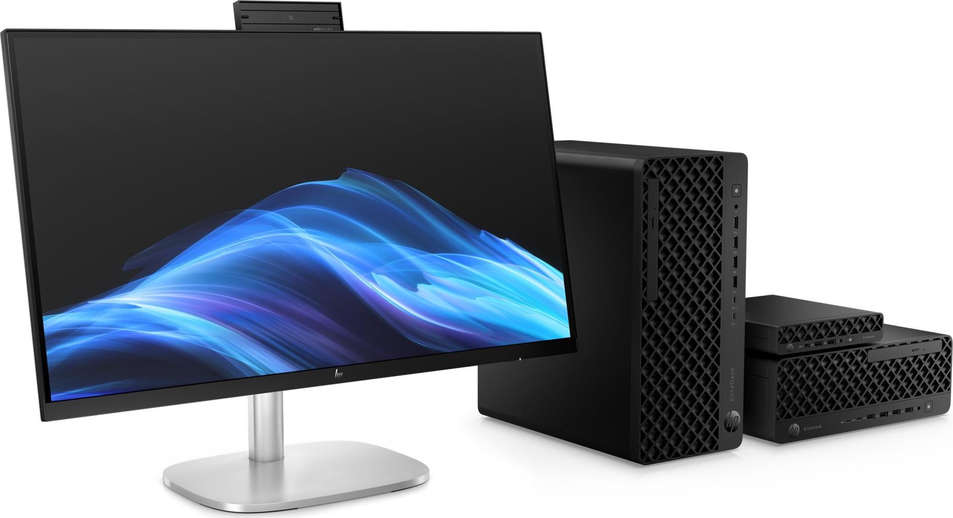 HP EliteDesk 8 G1i AI Mini PC Intel Core Ultra 5 235T 32 GB RAM 512 GB SSD Tiefschwarz