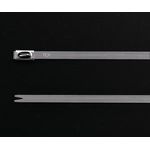 Hellermann Tyton 111-93148. Material: Metall, Produktfarbe: Metallisch, Maximaler Bündelungsdurchmesser: 10,2 cm. Länge (mm): 36,2 cm, Breite: 4,6 mm, Höhe: 0,3 mm. Menge pro Packung: 100 Stück(e) (111-93148)