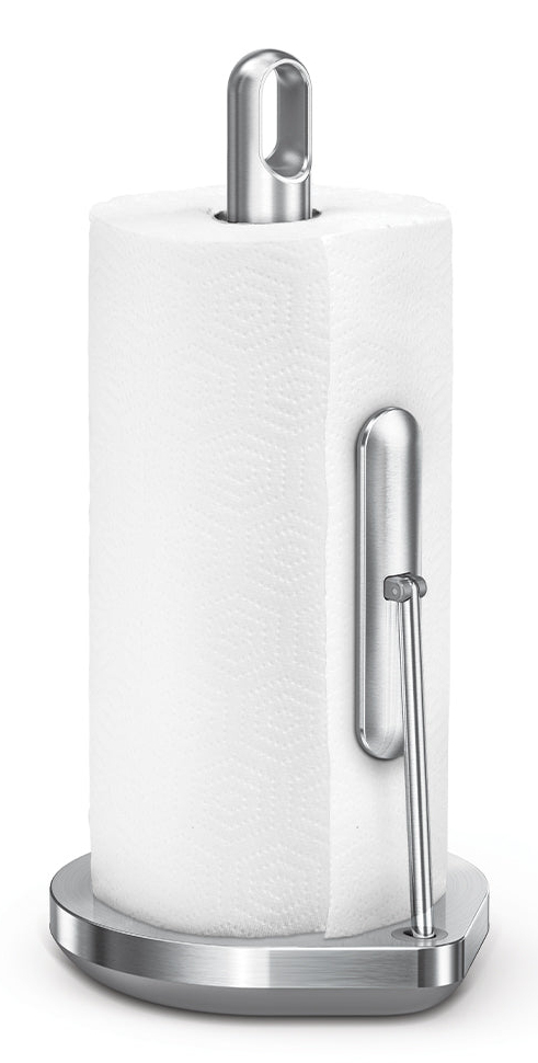 simplehuman KT1203 Küchenrollenhalter Wandhalterung Gebürsteter Stahl