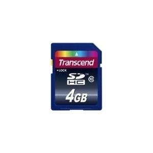Transcend Flash-Speicherkarte (TS4GSDHC10)