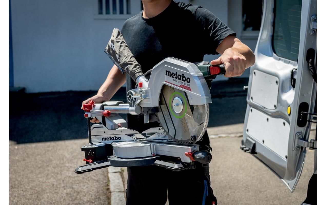 Metabo KGS 18 LTX BL 305 Akku-Kapp- und Gehrungssäge 18 V Solo