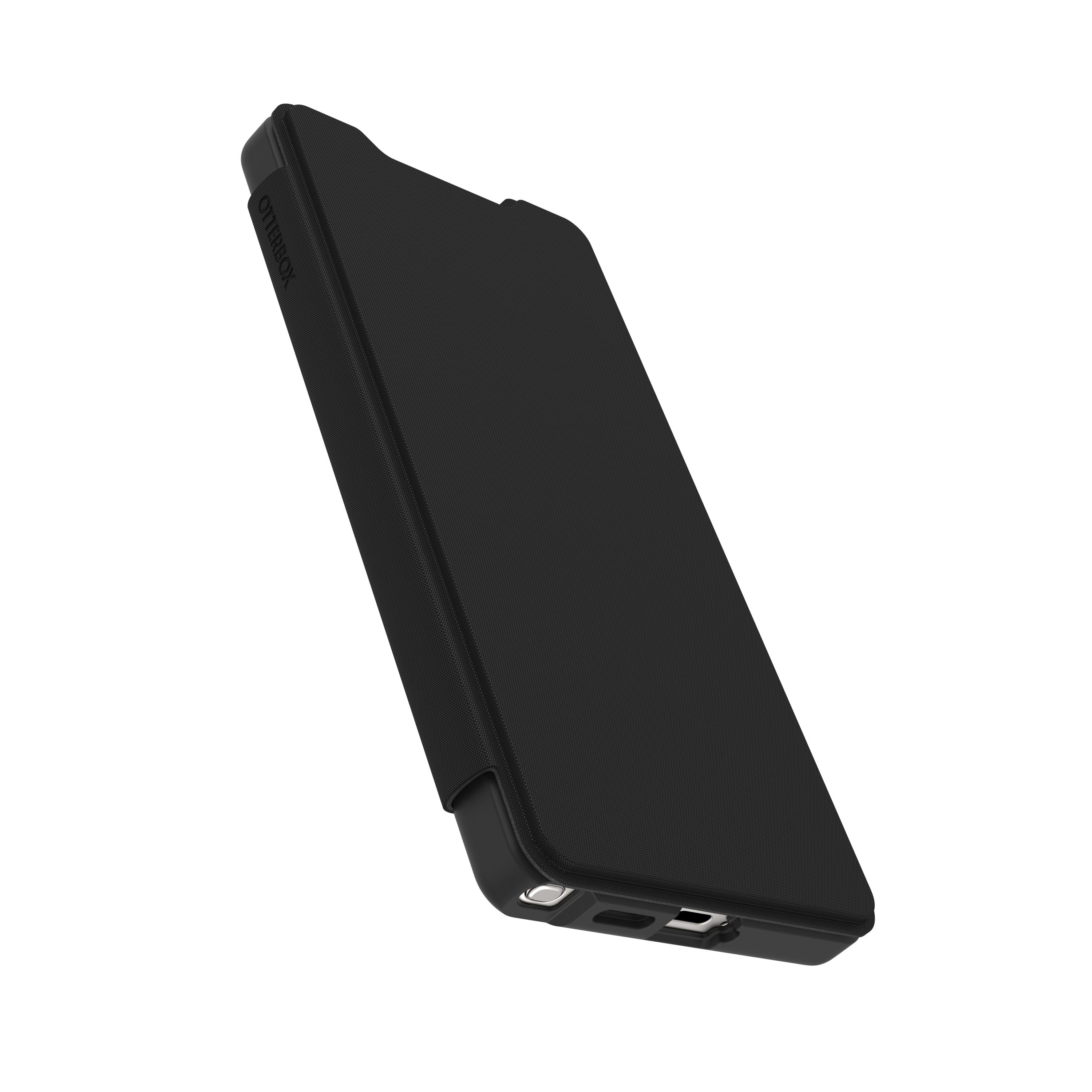 OtterBox React Folio Flip-Hülle für Samsung Galaxy S25 Ultra 6,9" Black Crystal