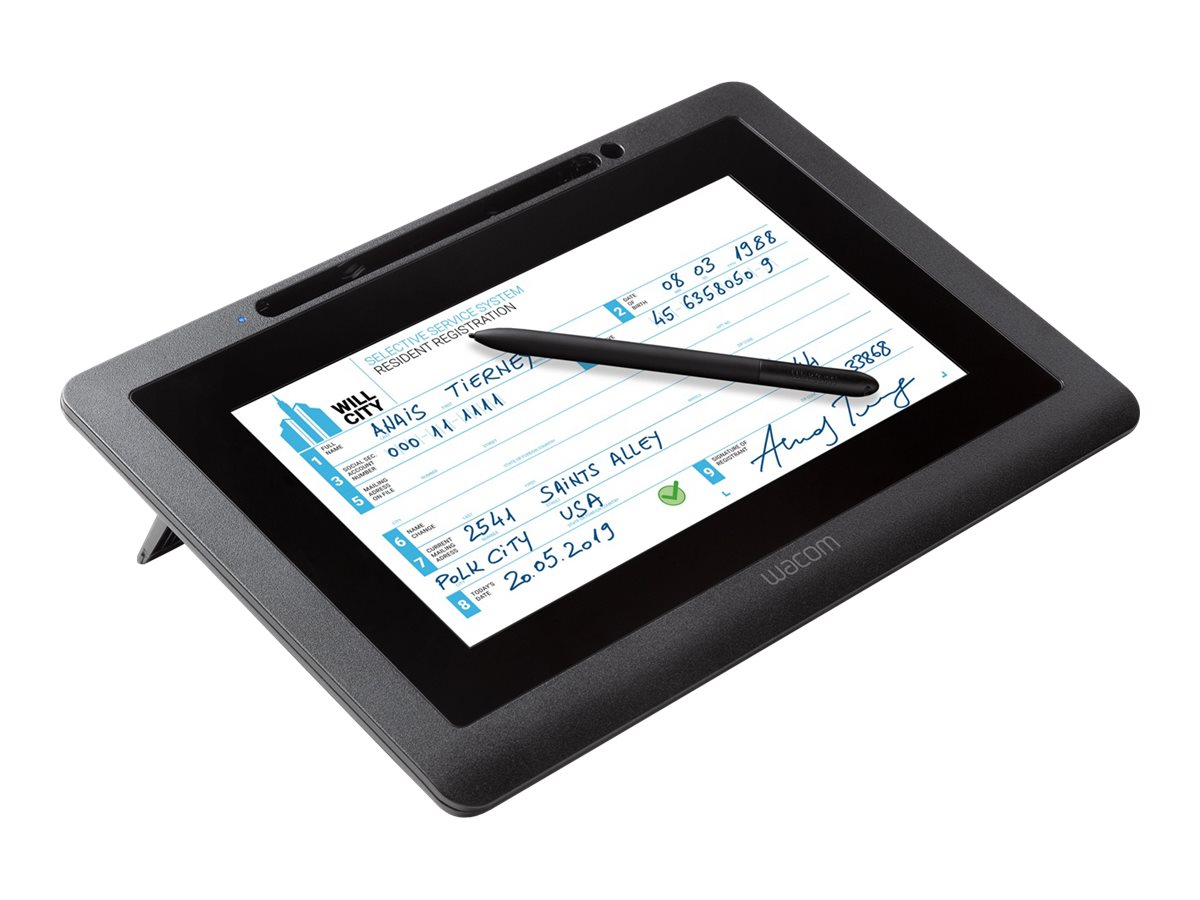 Wacom DTU-1031AX Digitalisierer mit LCD-Anzeige 10,1" USB Schwarz