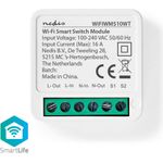 Nedis WIFIWMS10WT. Übertragungstechnik: Verkabelt & Kabellos, Wireless-Technologien: WLAN, Produktfarbe: Weiß. Energiequelle: AC, AC Eingangsspannung: 100 - 240 V, AC Eingangsfrequenz: 50/60 Hz. Menge pro Packung: 1 Stück(e). Breite: 40 mm, Tiefe: 40 mm, Höhe: 20 mm (WIFIWMS10WT)