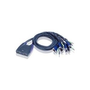 ATEN Petite CS64US KVM-/Audio-/USB-Switch (CS64US-AT)