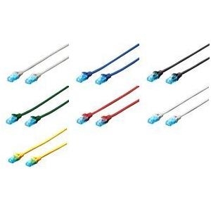 Assmann/Digitus CAT 5E U-UTP PATCH CABLE. PVC. CAT 5e U-UTP Patchkabel, PVC,, AWG 26/7, Länge 10,0m, Farbe rot Länge 10,0m, Farbe rot (DK-1512-100/R)