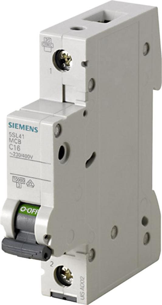 Siemens Leitungsschutzschalter 1polig 6 A 230 V, 400 V 5SL4106-7 (5SL4106-7)