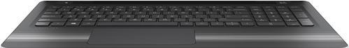 HP 856026-151 Notebook-Ersatzteil Gehäuse-Unterteil+Tastatur (856026-151)