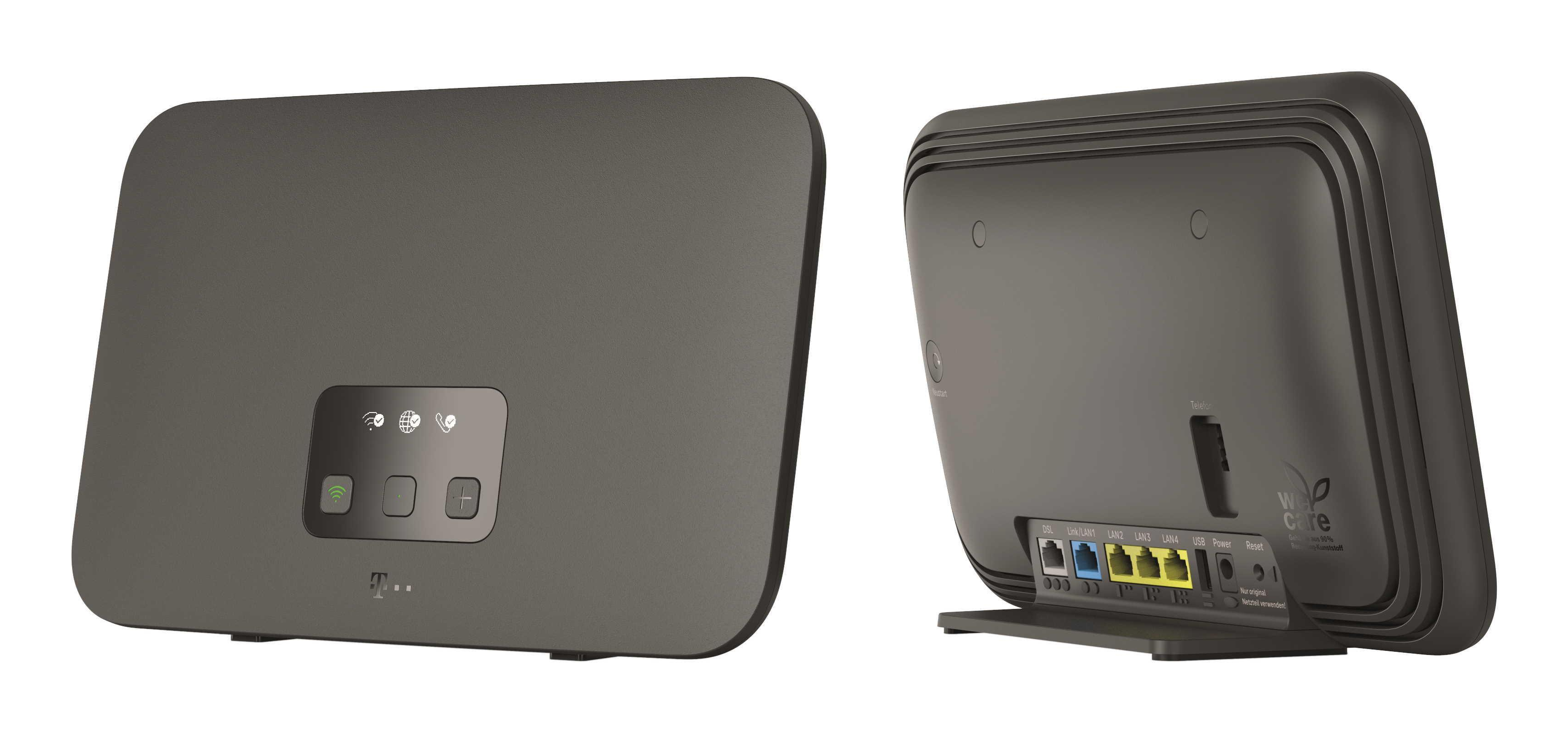 Deutsche Telekom Speedport Smart 4 R2 WLAN-Router Wi-Fi 6 Schwarz