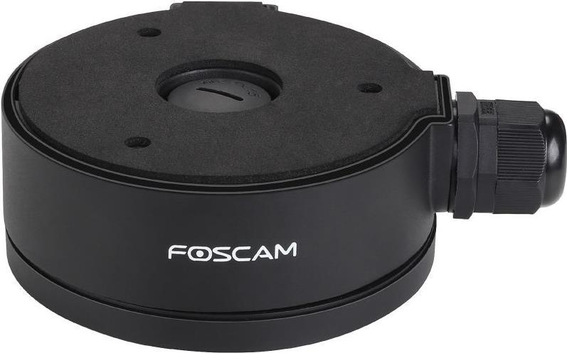 Foscam FAB61-B. Typ: Abzweigdose, Unterstützung von Positionierung: Outdoor, Produktfarbe: Schwarz. Menge pro Packung: 1 Stück(e) (000061s)