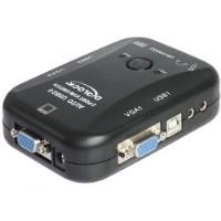 DeLock VGA KVM Switch with USB and Audio (11348)