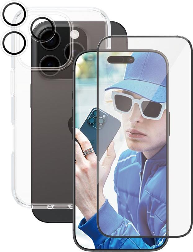 PanzerGlass CARE by PG3-in-1 Bundle iPhone16 6.3 Pro (B1354+2862+1286)