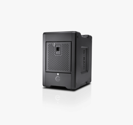 SanDisk Professional G-RAID Shuttle 4 80 TB Thunderbolt 3 Schwarz