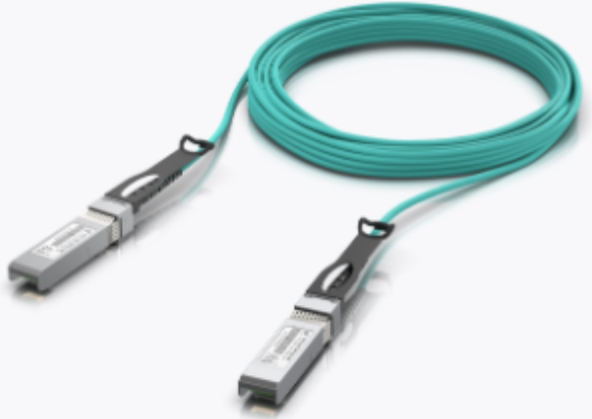 Ubiquiti Networks UACC-AOC-SFP10-10M. Kabellänge: 10 m, Anschluss 1: SFP+, Anschluss 2: SFP+ (UACC-AOC-SFP10-10M)