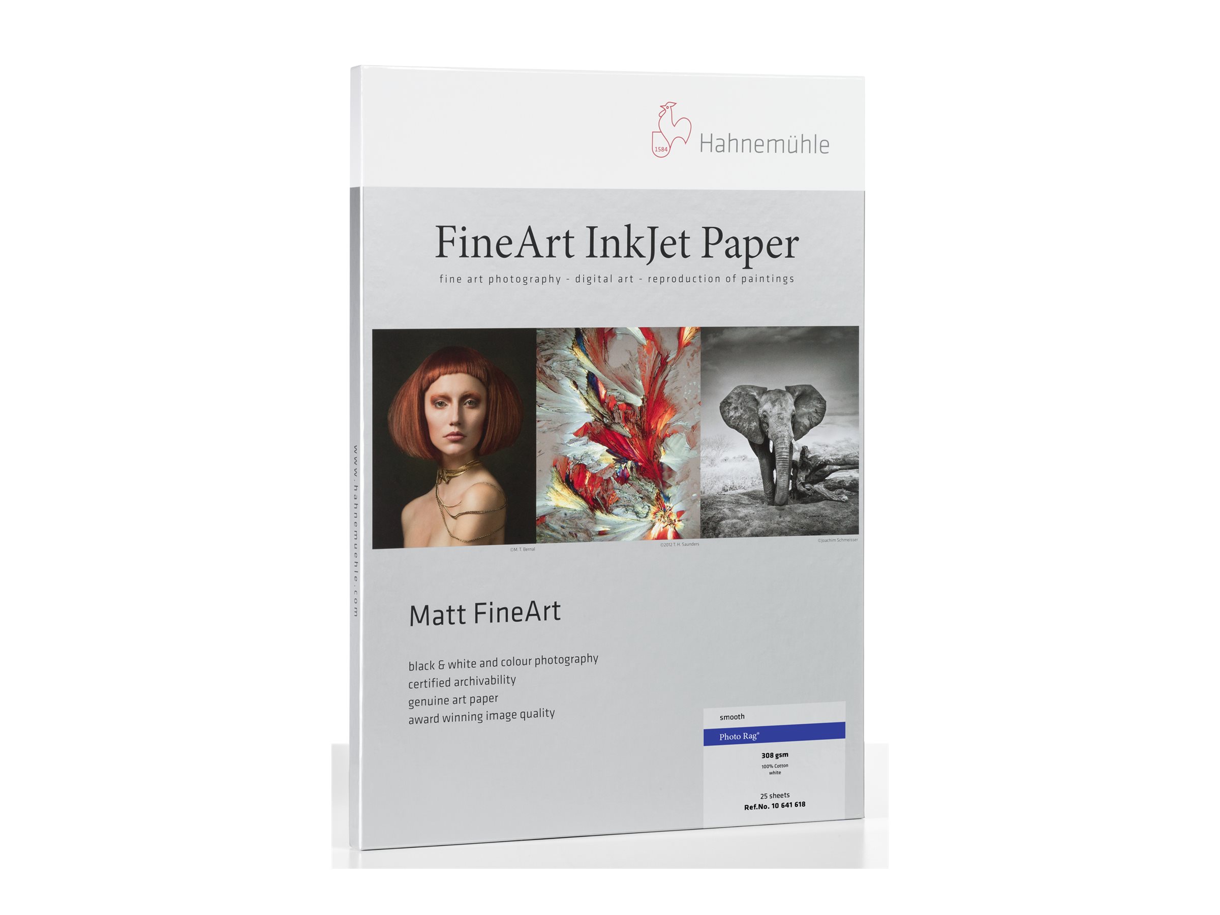 Hahnemühle Photo Rag Fine Art-Fotopapier A3 matt 308 g/m² 25 Blatt Weiß