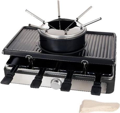 Emerio Raclettegrill,8 Pfannen,Grillplatte antihaft (RG-124930)
