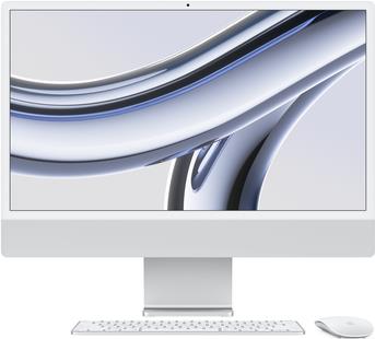 APPLE IMAC 24 M3 8C/8C 8GB 256GB GE MM MK+TID+NUM SILVER (Z195-GR46)