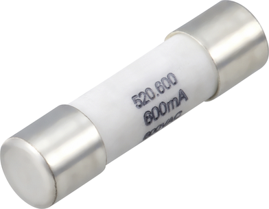Voltcraft VC-191 Multimetersicherung 5x20 mm 600 mA 600 V/AC 500 V/DC Flink-F